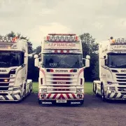 JJP Haulage Ltd Scania Lorry fleet